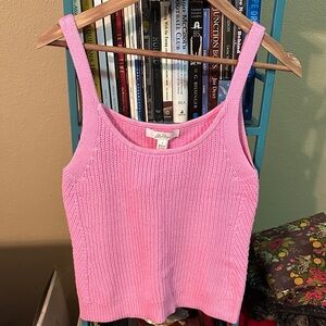Lilly Pulitzer Bristol Sweater Tank Top in Pink Bliss